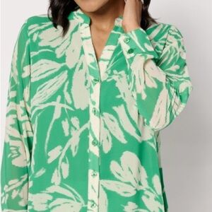Belle by Kim Gravel Second Wind Hi Lo Blouse